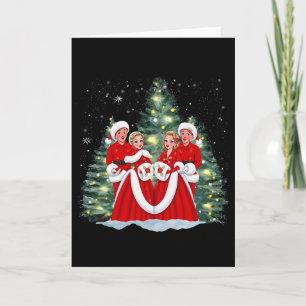 Sisters White Christmas Movie 1954 Xmas Snow Holid Card