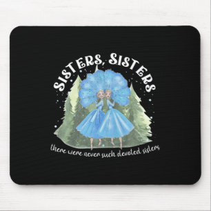 Sisters White Christmas Movie 1954 Xmas Snow Holid Mouse Mat