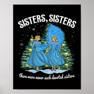 Sisters White Christmas Movie 1954 Xmas Snow Holid Poster
