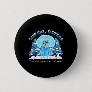 Sisters White Christmas Movie 1954 Xmas Snow Pajam 6 Cm Round Badge