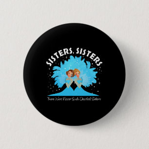 Sisters White Christmas Movie 1954 Xmas Snow Pajam 6 Cm Round Badge