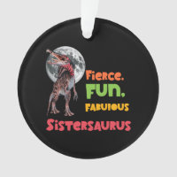 Sistersaurus Matching Sisters Dino Squad Design