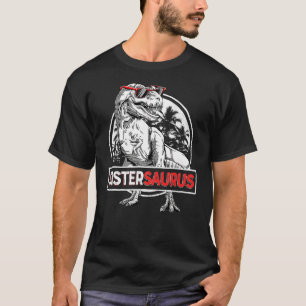 Sistersaurus Rex Dinosaur Sister Saurus Family Mat T-Shirt