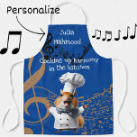 Sisters's Music lover singer cook mouse  Apron<br><div class="desc">A fab idea for a Sister ,  or Mum,  or Dad in fact anyone who likes to sing whilst cooking!</div>