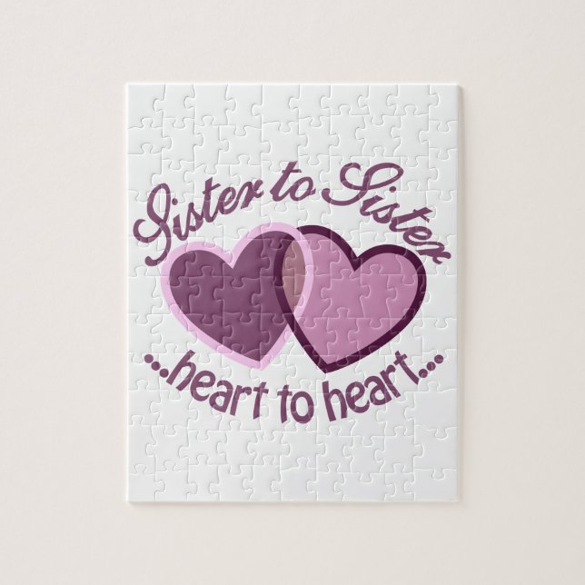 SisterTo Sister Jigsaw Puzzle (Vertical)