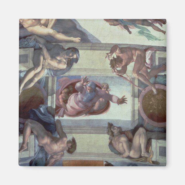 Sistine Chapel Ceiling 2 Magnet (Front)