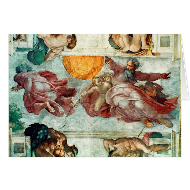 Sistine Chapel Ceiling 3 (Front Horizontal)