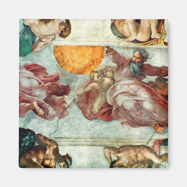 Sistine Chapel Ceiling 3 Magnet (Front)