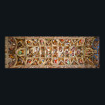 Sistine Chapel Ceiling by Michelangelo Poster<br><div class="desc">The Sistine Chapel is a chapel in the Apostolic Palace, the official residence of the pope, in Vatican City. Originally known as the Cappella Magna ('Great Chapel'). Today, it is the site of the papal conclave, the process by which a new pope is selected. The fame of the Sistine Chapel...</div>