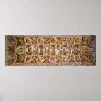 Sistine Chapel Ceiling by Michelangelo