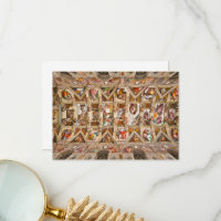 Sistine Chapel Ceiling by Michelangelo