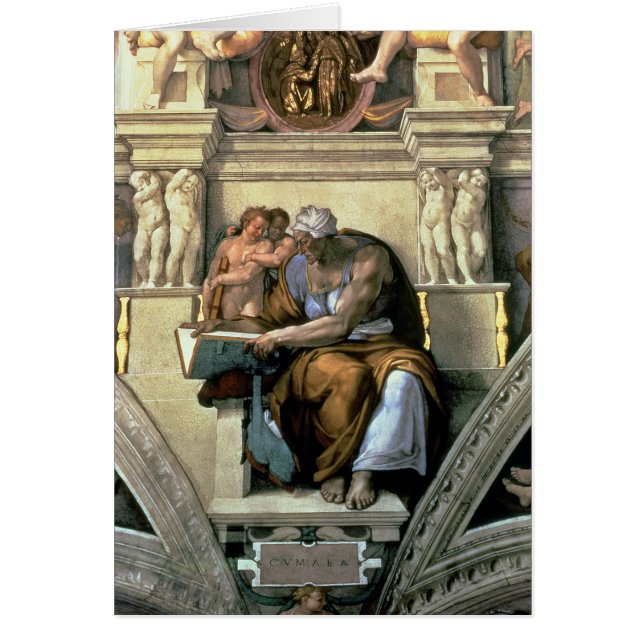 Sistine Chapel Ceiling: Cumaean Sibyl, 1510 (Front)