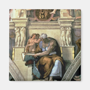Sistine Chapel Ceiling: Cumaean Sibyl, 1510 Magnet
