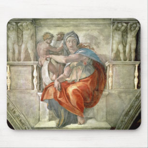 Sistine Chapel Ceiling: Delphic Sibyl Mouse Mat