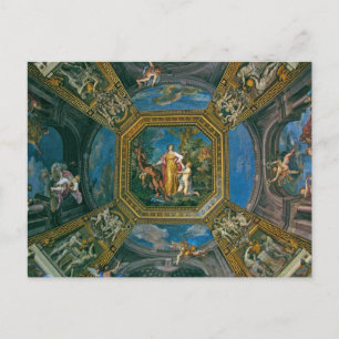 Sistine Chapel Ceiling Detail Postcard