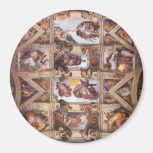 Sistine Chapel Ceiling Magnet