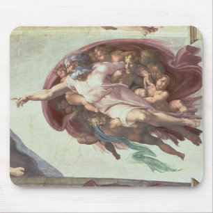 Sistine Chapel Ceiling Mouse Mat