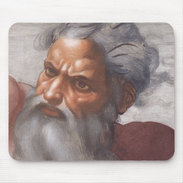 Sistine Chapel ceiling Mouse Mat (Front)