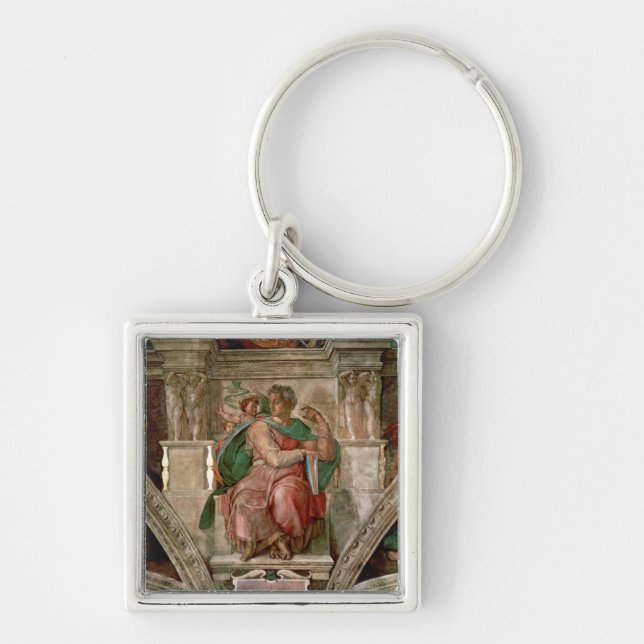 Sistine Chapel Ceiling: The Prophet Isaiah Key Ring (Front)