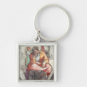 Sistine Chapel Ceiling: The Prophet Jeremiah Key Ring