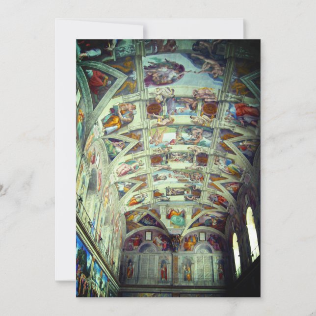 sistine chapel holiday card (Front)