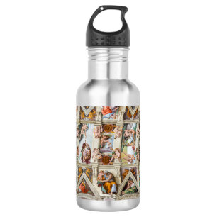 Sistine Chapel Michelangelo - Vatican, Rome, Italy 532 Ml Water Bottle