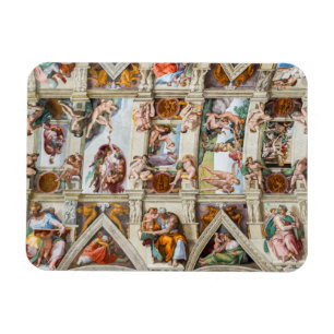 Sistine Chapel Michelangelo - Vatican, Rome, Italy Magnet