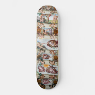 Sistine Chapel Michelangelo - Vatican, Rome, Italy Skateboard