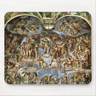 Sistine Chapel: The Last Judgement, 1538-41 Mouse Mat
