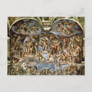 Sistine Chapel: The Last Judgement, 1538-41 Postcard
