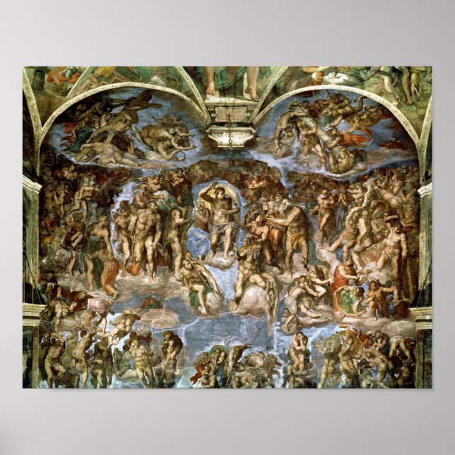 Sistine Chapel: The Last Judgement, 1538-41 Poster (Front)