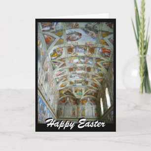 sistine easter holiday card