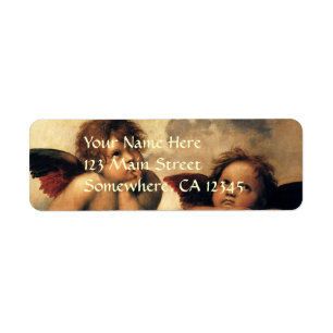 Sistine Madonna Angels by Raphael Sanzio