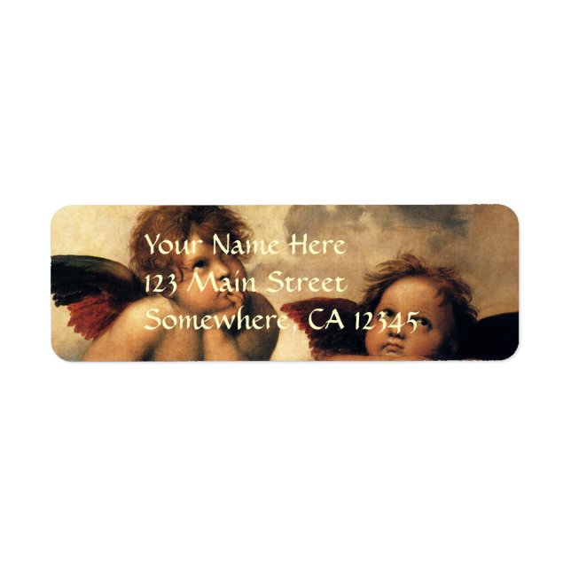 Sistine Madonna Angels by Raphael Sanzio (Front)