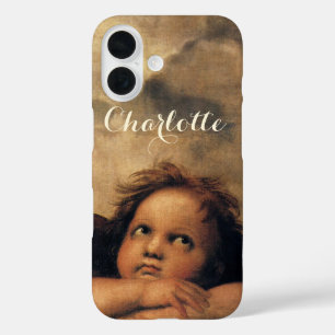 Sistine Madonna Angels by Raphael Sanzio iPhone 16 Case