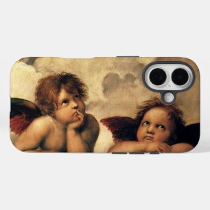 Sistine Madonna Angels by Raphael Sanzio iPhone 16 Case