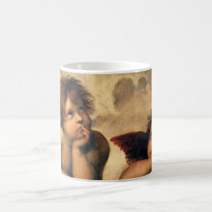 Sistine Madonna Angels by Raphael Sanzio Coffee Mug