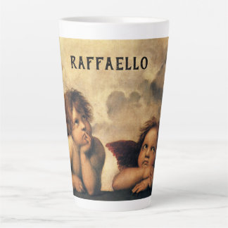 Sistine Madonna Angels by Raphael Sanzio Latte Mug