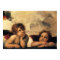 Sistine Madonna Angels by Raphael Sanzio