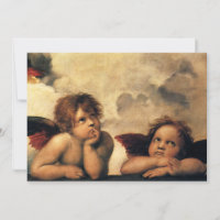 Sistine Madonna Angels by Raphael Wedding