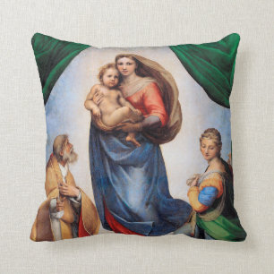 Sistine Madonna, Raphael Cushion