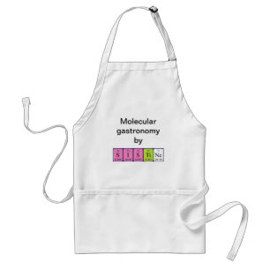 Sistine periodic table name apron