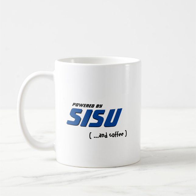 Sisu & Coffee w/ Flags Mug (Left)