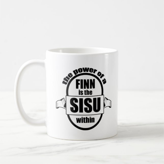 SISU Finn Power Coffee Mug (Left)