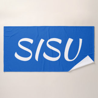 SISU Finnish Bath Towel (Blue)