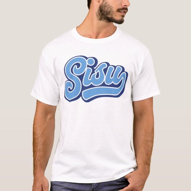 Sisu, Finnish Character, Finland T-Shirt (Front)