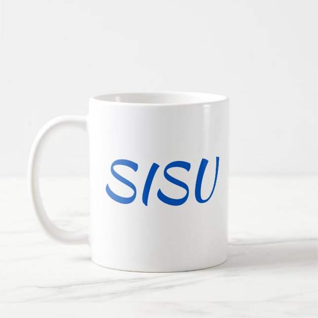 SISU Finnish Coffee Mug (Left)