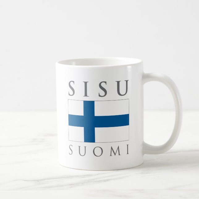 Sisu Suomi Coffee Mug (Right)