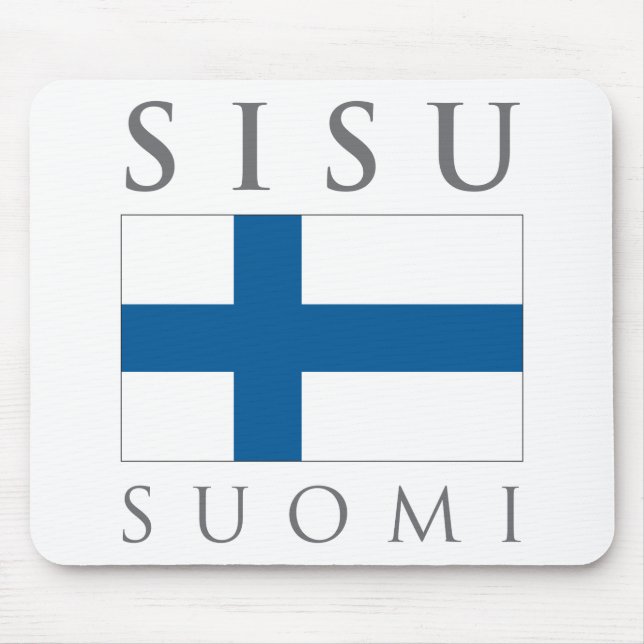 Sisu Suomi Mouse Mat (Front)
