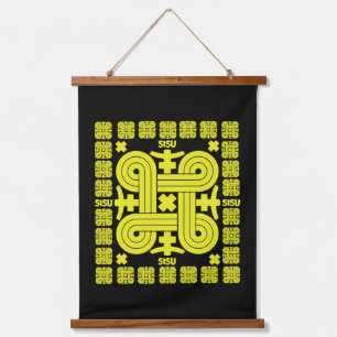 Sisu The Finnish Spirit Hanging Tapestry